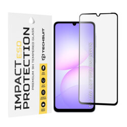Folie sticla Samsung Galaxy A07 5G Techsuit ESD Glass, negru