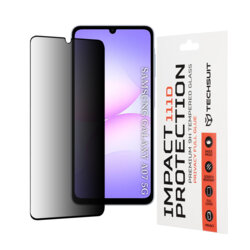 Folie sticla Samsung Galaxy A07 5G Techsuit 111D Privacy Full Glue, negru