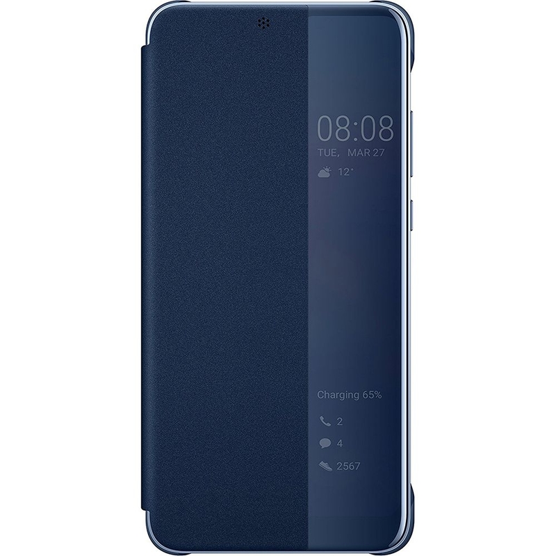 Husa Originala Huawei P20 Pro Smart View Cover Albastru