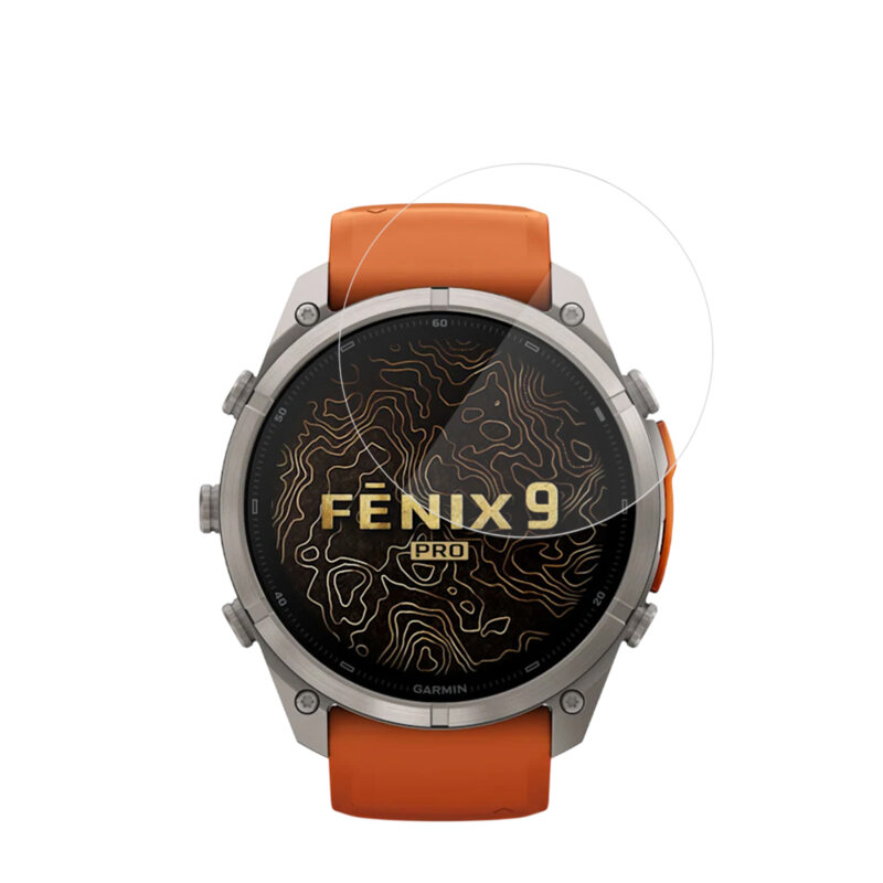 [Pachet 2x] Folie Garmin Fenix 9 Pro 47mm Techsuit Nano Flex, negru