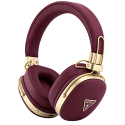 Casti Bluetooth Guess Grained Triangle Logo, bordo, GUOBHP72PGTCSU