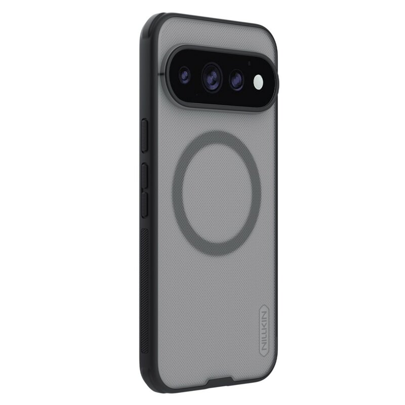 Husa Google Pixel 11 Pro XL Nillkin Super Frosted Shield Pro Magnetic, negru/transparenta