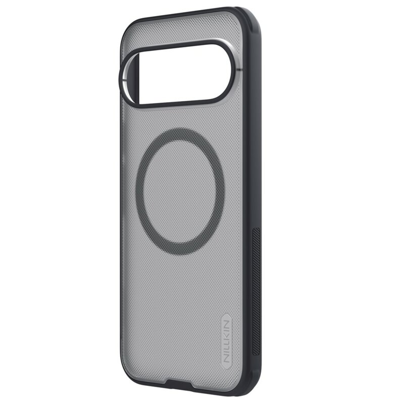 Husa Google Pixel 11 Pro XL Nillkin Super Frosted Shield Pro Magnetic, negru/transparenta
