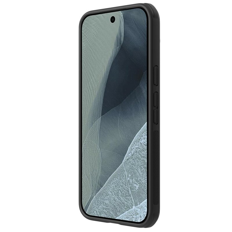 Husa Google Pixel 11 Pro XL Nillkin Super Frosted Shield Pro Magnetic, negru/transparenta