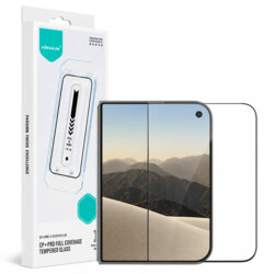 Folie sticla iPhone Duo Nillkin CP+PRO Anti-Explosion cu aplicator, negru