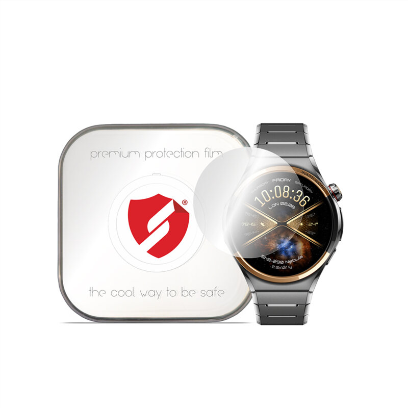 [Pachet 4x] Folie regenerabila premium Huawei Watch 6 Pro 46mm Smart Protection Classic, transparenta