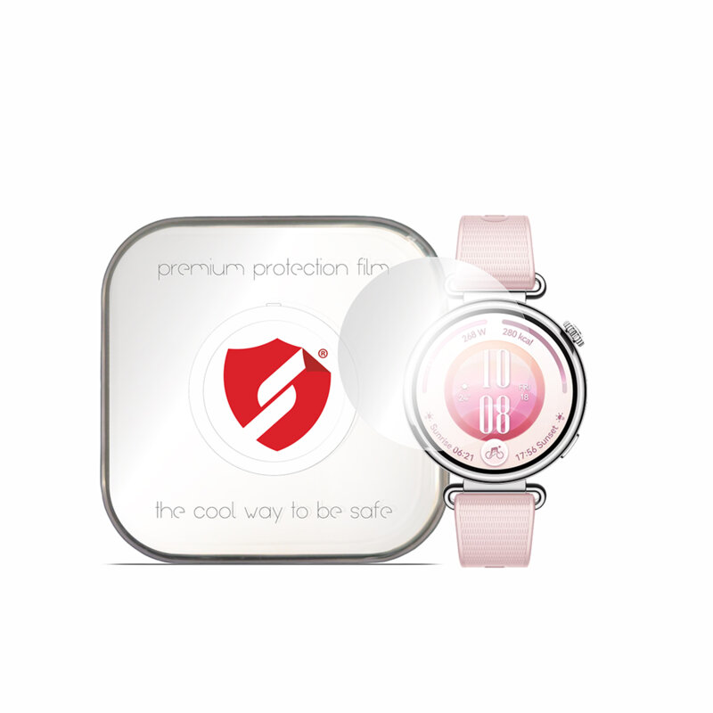 [Pachet 4x] Folie regenerabila premium Huawei Watch GT 7 41mm Smart Protection Classic, transparenta