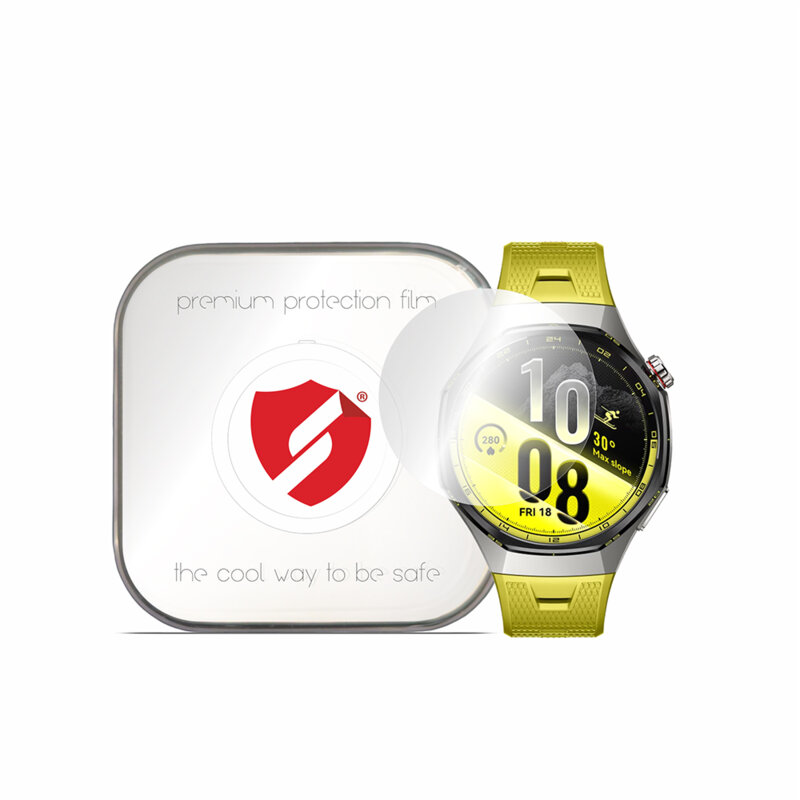 [Pachet 4x] Folie regenerabila premium Huawei Watch GT 7 Pro 46mm Smart Protection Classic, transparenta