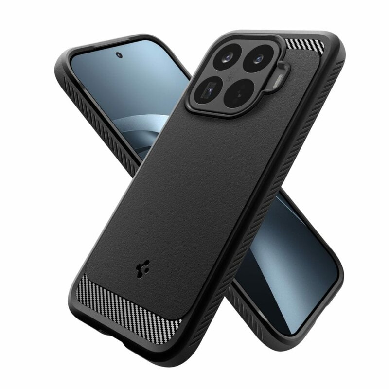 Husa Xiaomi 17T Pro Spigen Rugged Armor, negru