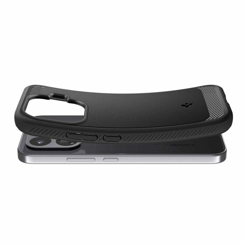 Husa Xiaomi 17T Pro Spigen Rugged Armor, negru