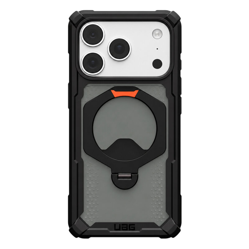 Husa iPhone 17 Pro Max UAG Plasma XTE 360 MagSafe, Black / Orange
