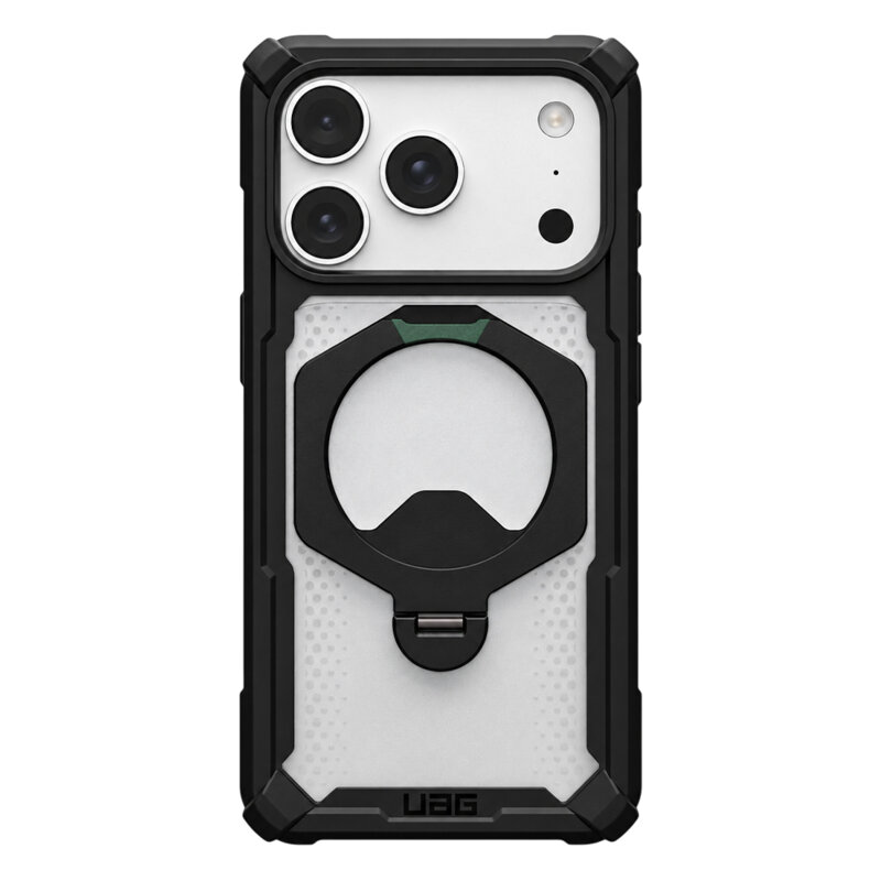 Husa iPhone 17 Pro UAG Plasma XTE 360 MagSafe, Black Clear