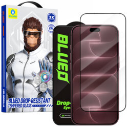 Folie iPhone 17 Pro Max Blueo Drop-Resistant, negru