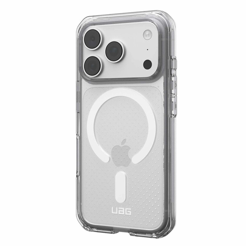 Husa iPhone 18 Pro Max UAG Dot MagSafe, Ice / Smoke