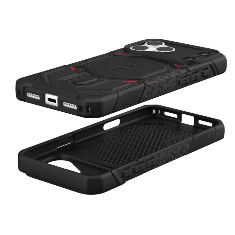 Husa iPhone 17 Pro UAG Monarch Pro MagSafe, Kevlar Black