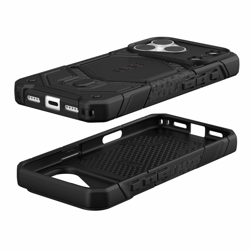 Husa iPhone 17 Pro UAG Monarch Pro MagSafe, Carbon Fiber