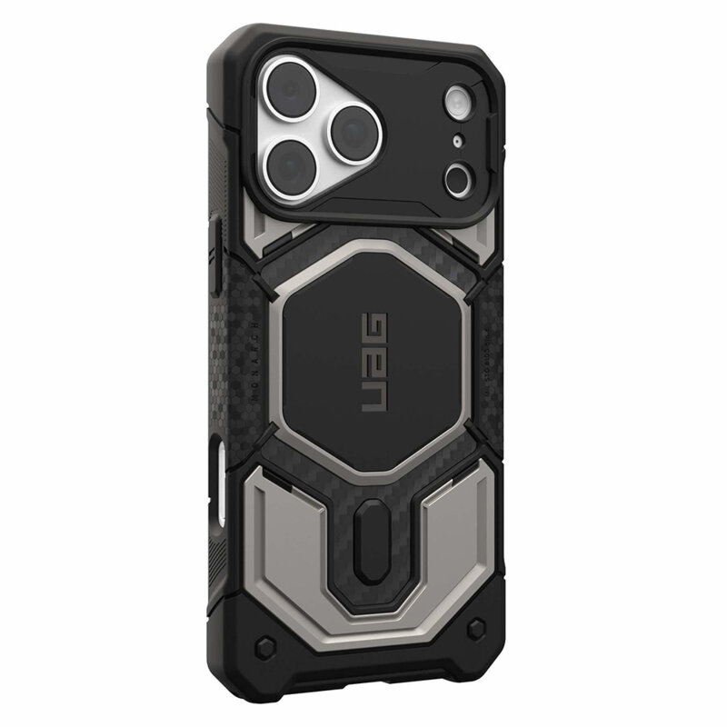 Husa iPhone 18 Pro Max UAG Monarch Pro MagSafe, Titanium