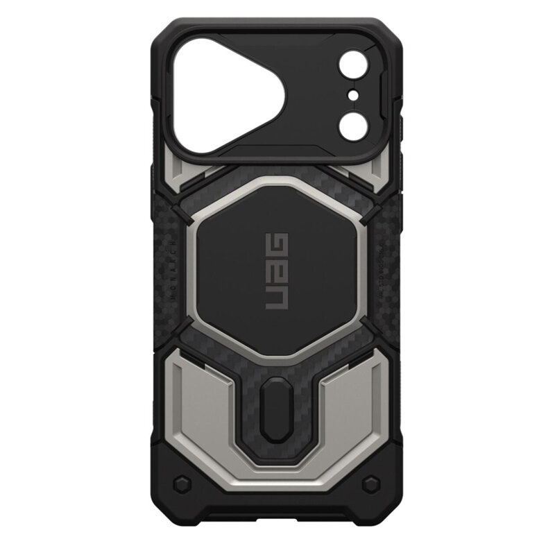 Husa iPhone 17 Pro Max UAG Monarch Pro MagSafe, Titanium
