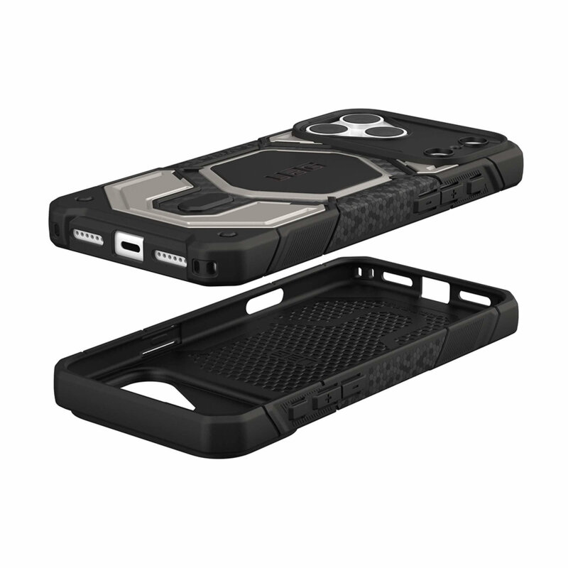 Husa iPhone 17 Pro Max UAG Monarch Pro MagSafe, Titanium