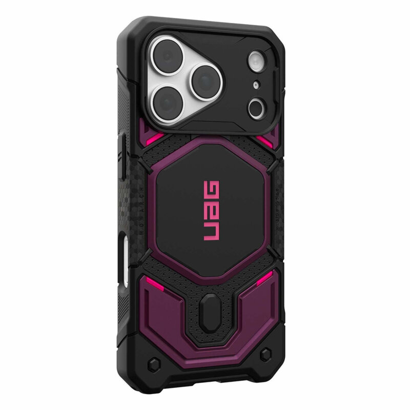 Husa iPhone 17 Pro UAG Monarch Pro MagSafe, Deep Purple Synth