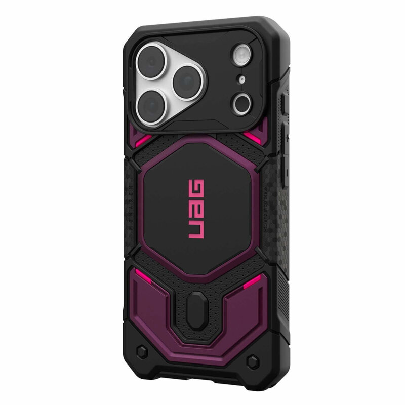 Husa iPhone 17 Pro Max UAG Monarch Pro MagSafe, Deep Purple Synth