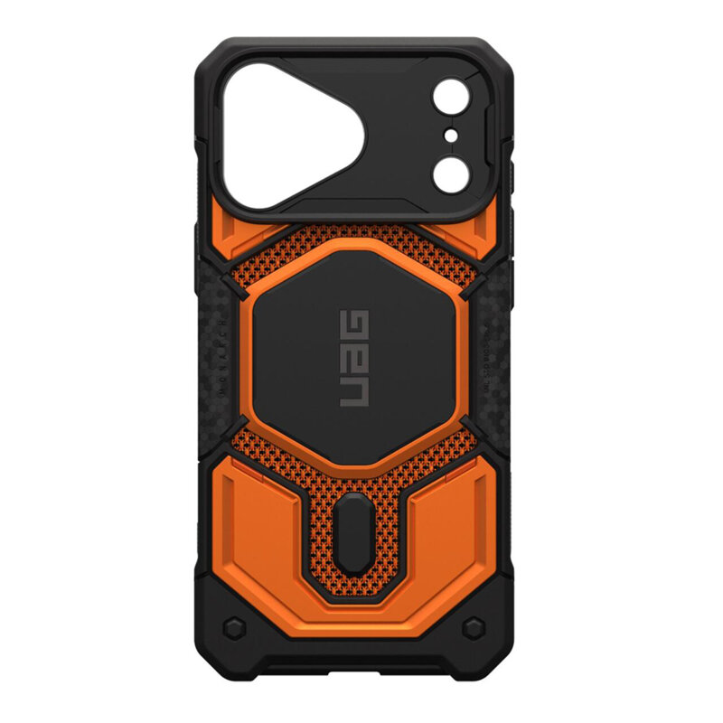 Husa iPhone 18 Pro Max UAG Monarch Pro MagSafe, Kevlar Burnt Orange