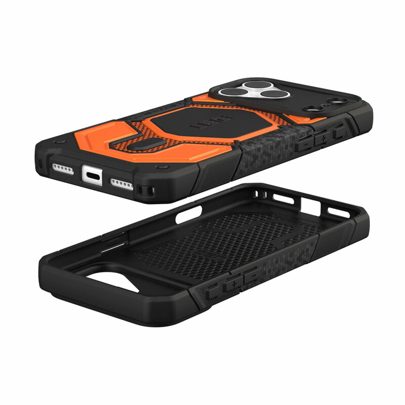 Husa iPhone 18 Pro Max UAG Monarch Pro MagSafe, Kevlar Burnt Orange