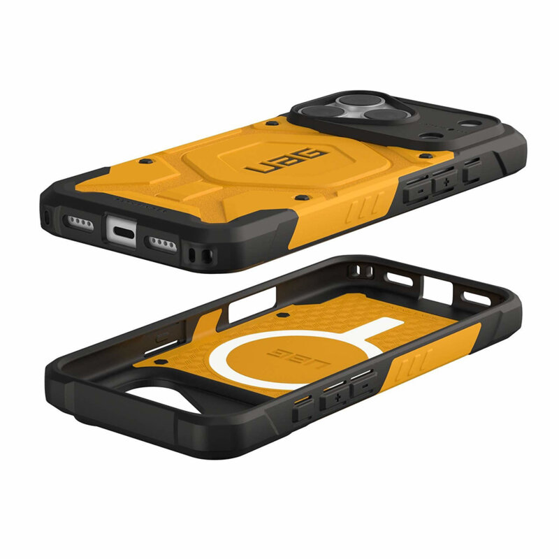 Husa iPhone 17 Pro Max UAG Pathfinder MagSafe, Heritage Yellow
