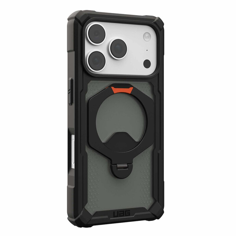 Husa iPhone 17 Pro UAG Plasma XTE 360 MagSafe, Black / Orange
