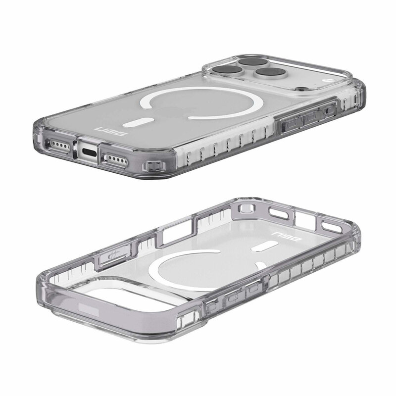 Husa iPhone 17 Pro UAG Plyo LT MagSafe, Ice / Smoke