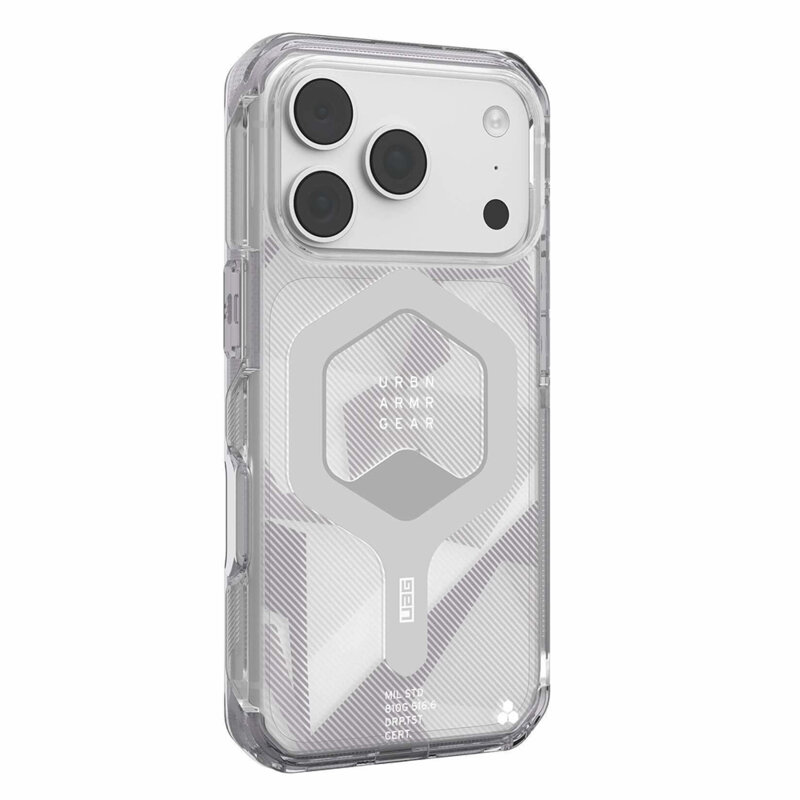 Husa iPhone 18 Pro UAG Plyo MagSafe, Interface Ice / Smoke