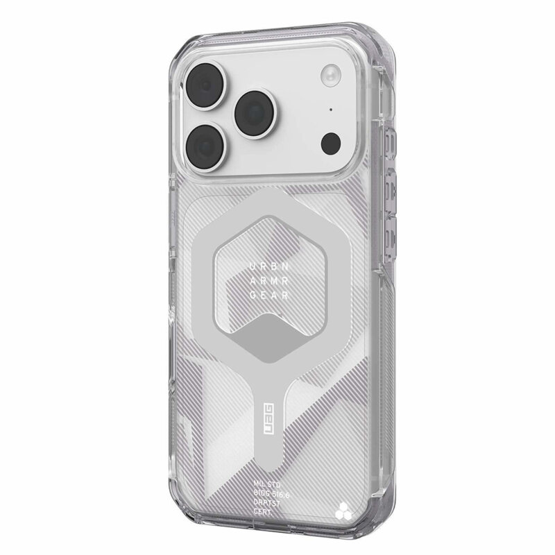 Husa iPhone 18 Pro Max UAG Plyo MagSafe, Interface Ice / Smoke