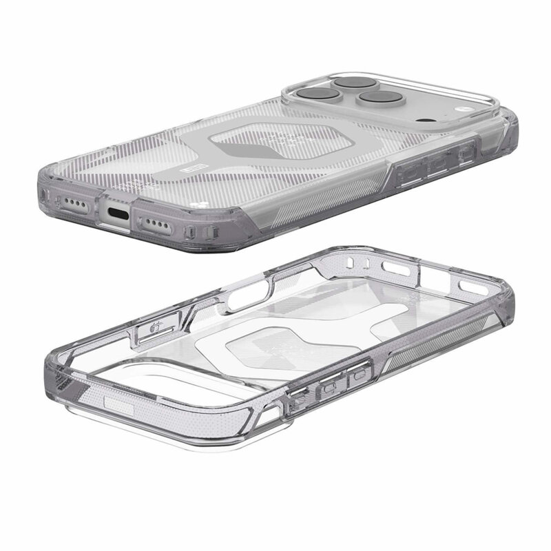 Husa iPhone 18 Pro Max UAG Plyo MagSafe, Interface Ice / Smoke