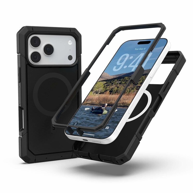 Husa iPhone 18 Pro Max UAG Trooper MagSafe, negru