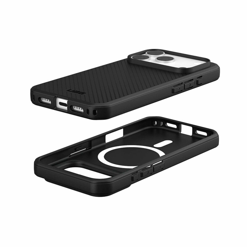 Husa iPhone 18 Pro UAG Dot MagSafe, negru