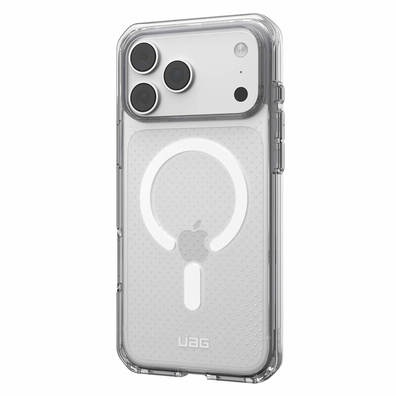 Husa iPhone 17 Pro UAG Dot MagSafe, Ice / Smoke