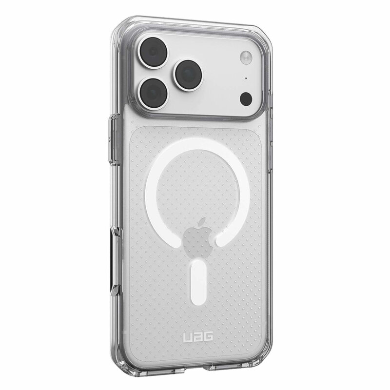 Husa iPhone 17 Pro UAG Dot MagSafe, Ice / Smoke