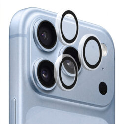 Folie iPhone 18 Pro Max Blueo Original Metal Frame Lens Glass, transparenta