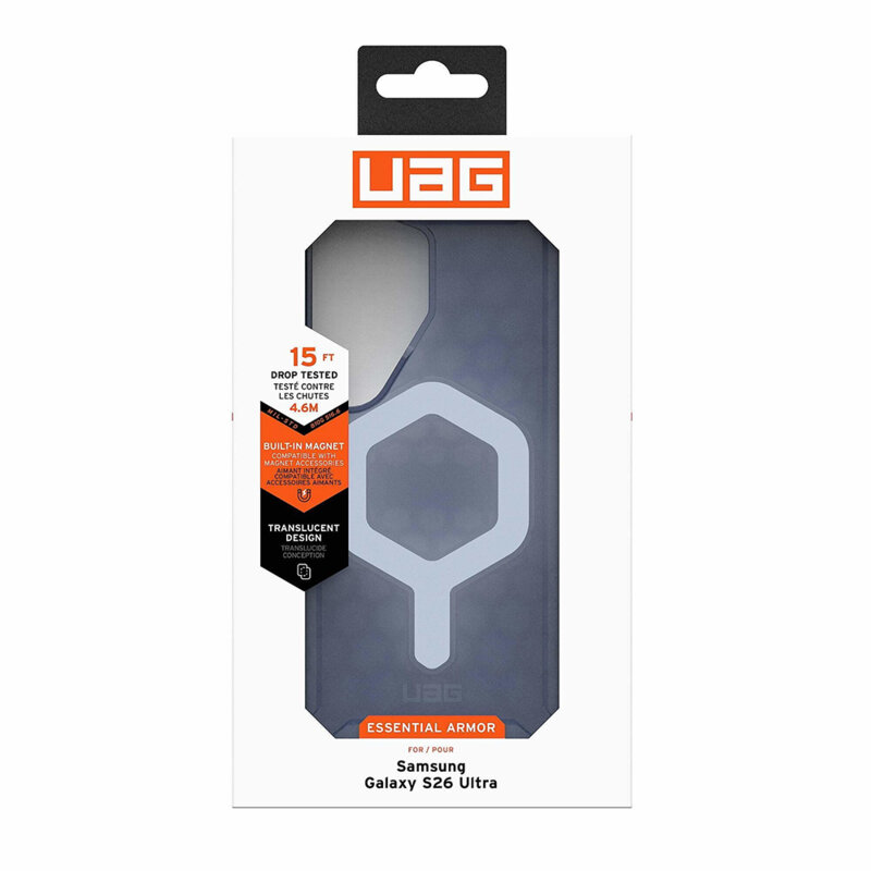 Husa Samsung Galaxy S26 Ultra UAG Essential Armor MagSafe, Cloud Blue