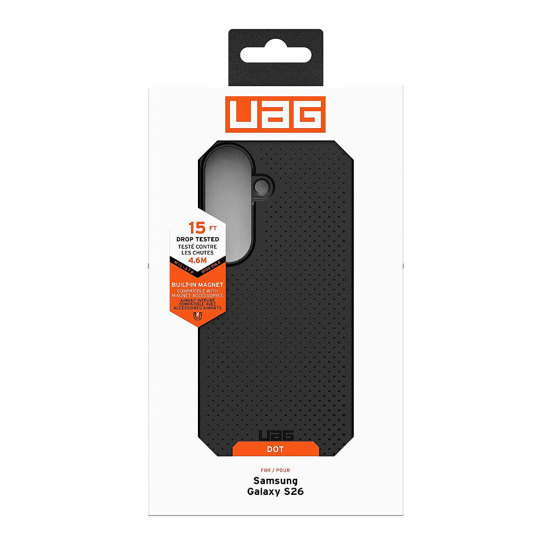 Husa Samsung Galaxy S26 UAG Dot MagSafe, Black