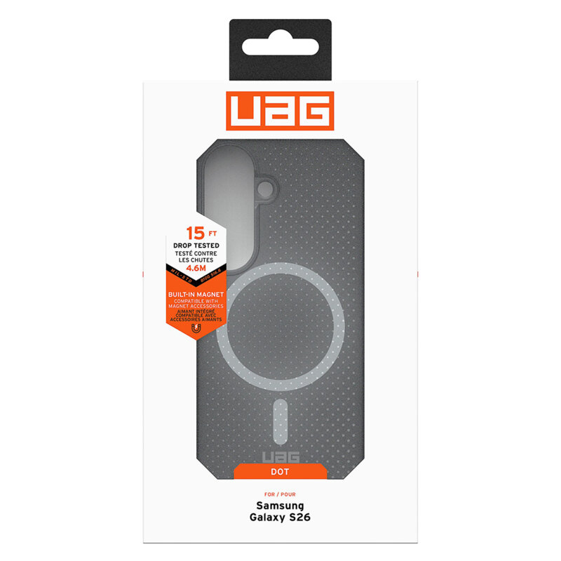 Husa Samsung Galaxy S26 UAG Dot MagSafe, Ash