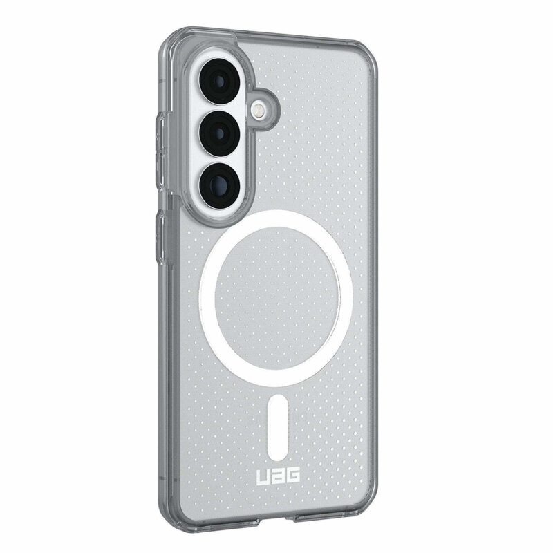 Husa Samsung Galaxy S26 UAG Dot MagSafe, True Clear Ice / Ash