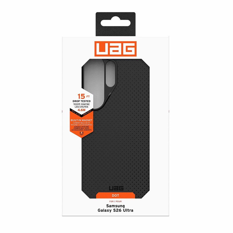 Husa Samsung Galaxy S26 Ultra UAG Dot MagSafe, Black