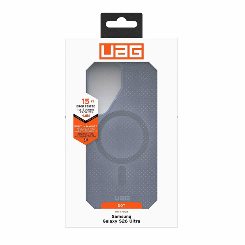 Husa Samsung Galaxy S26 Ultra UAG Dot MagSafe, Cloud Blue