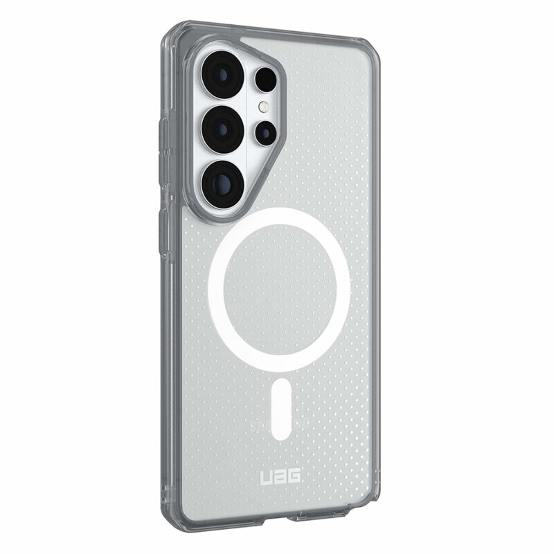 Husa Samsung Galaxy S26 Ultra UAG Dot MagSafe, True Clear Ice/Ash