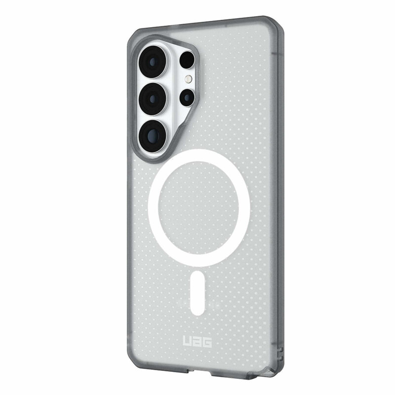 Husa Samsung Galaxy S26 Ultra UAG Dot MagSafe, Frosted Ice/Ash