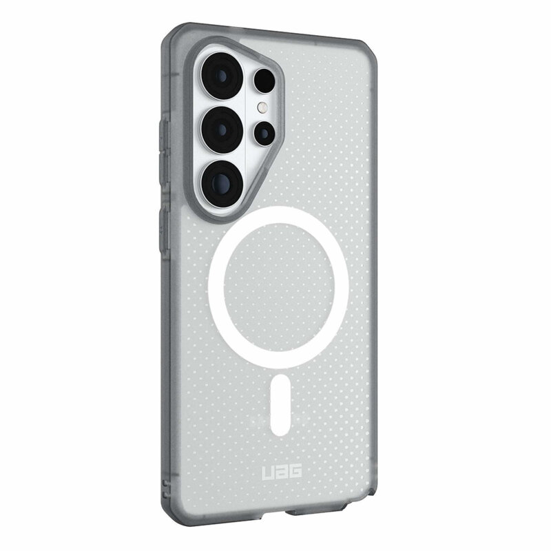 Husa Samsung Galaxy S26 Ultra UAG Dot MagSafe, Frosted Ice/Ash