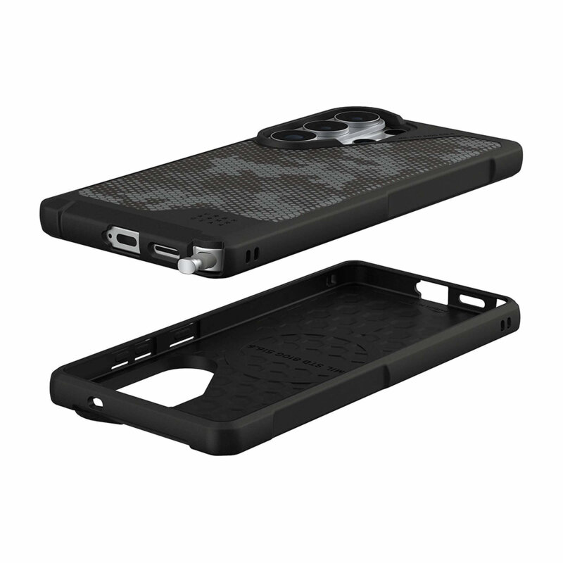 Husa Samsung Galaxy S26 Ultra UAG Metropolis LT MagSafe, Micro Hex Camo Graphite