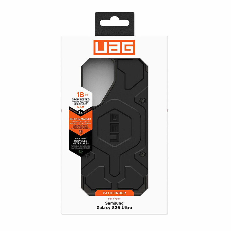 Husa Samsung Galaxy S26 Ultra UAG Pathfinder MagSafe, Black