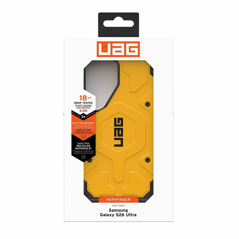 Husa Samsung Galaxy S26 Ultra UAG Pathfinder MagSafe, Heritage Yellow